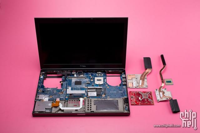 dellm6800怎样拆解,戴尔m6800拆解图