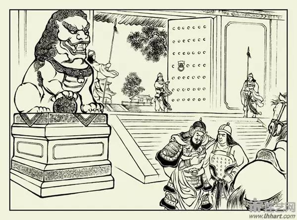 三国演义玉泉山显圣,三国演义连环画珍藏版上下两册