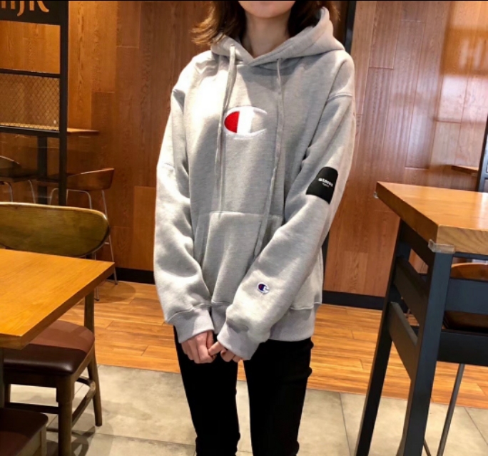 冠军卫衣红色带帽新款加绒,刺绣卫衣男装加绒最新款