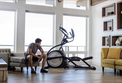 健身房器械椭圆机和跑步机,椭圆机锻炼怎么达到跑步效果