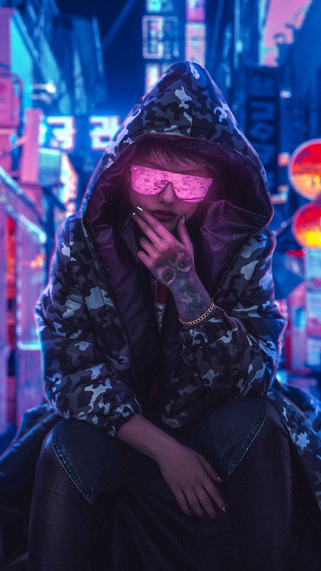 黑白欧美美女壁纸手机超清全面屏,奥利维亚乔丹欧美超模4k超清壁纸