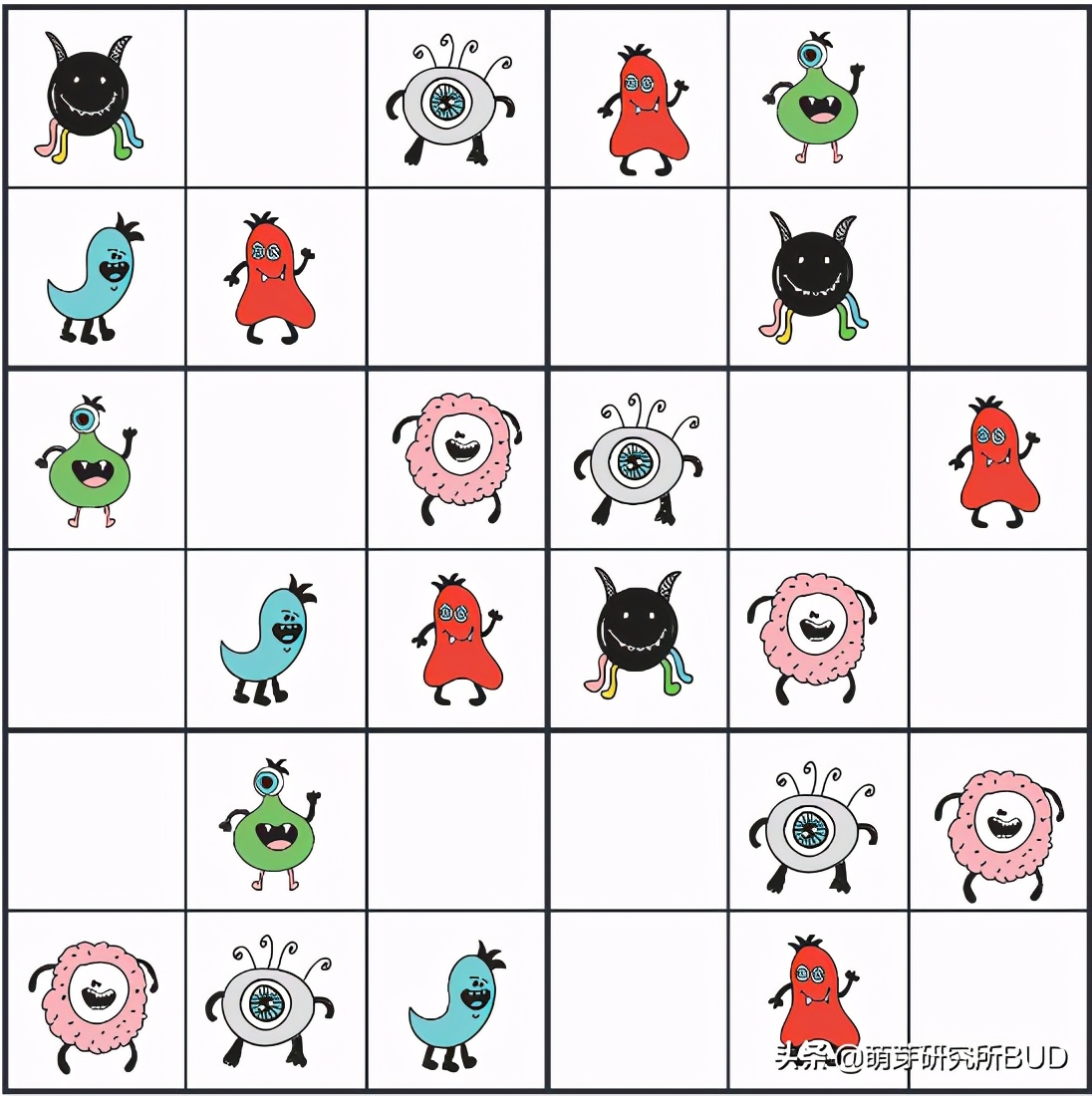 手把手教你玩数独,3岁数独启蒙