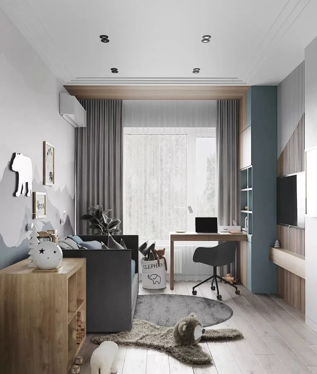 餐厅轻奢风格设计,意式轻奢风餐厅效果图