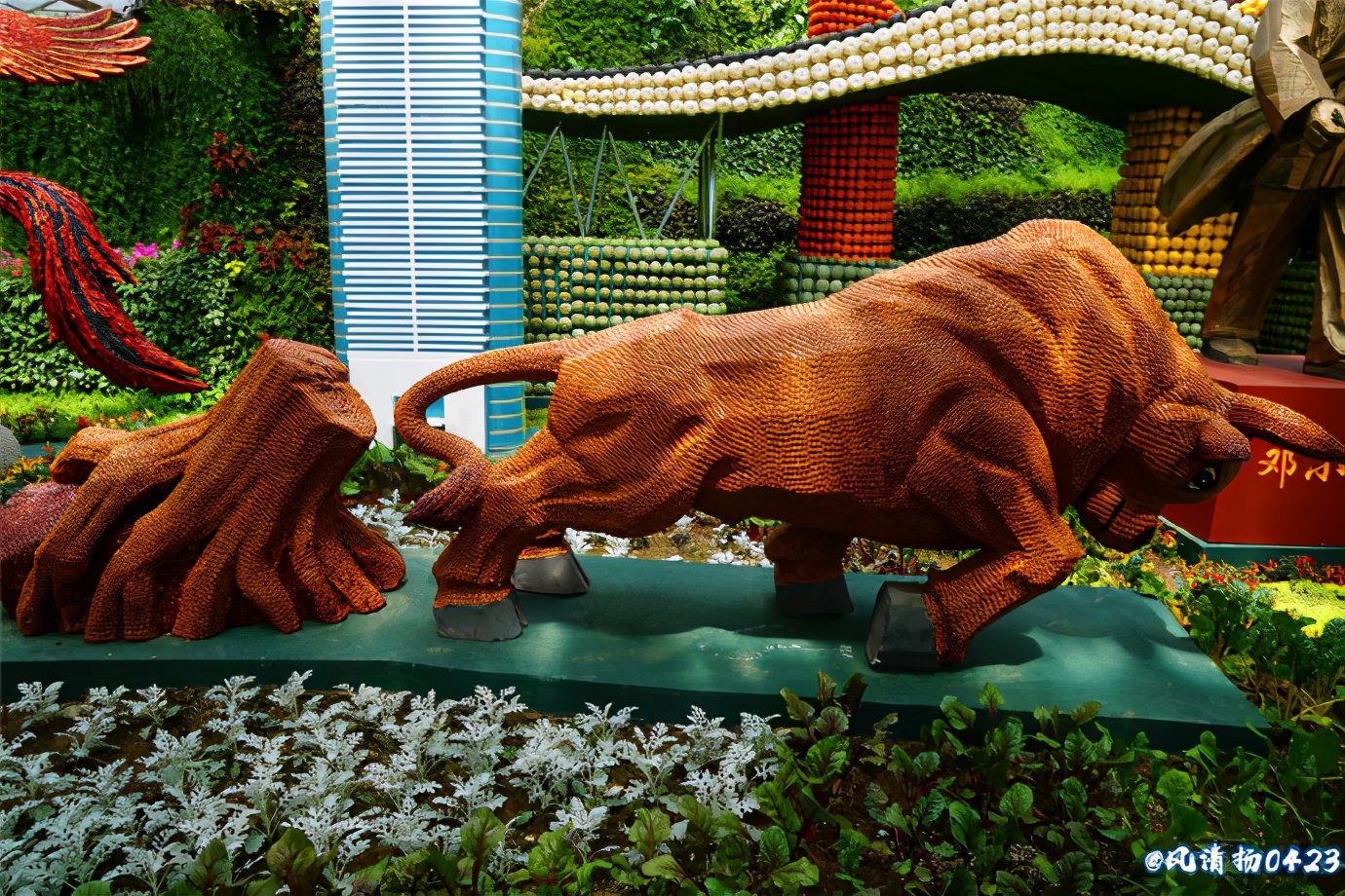 菜博会第一届,2022年菜博会天下情怀景观