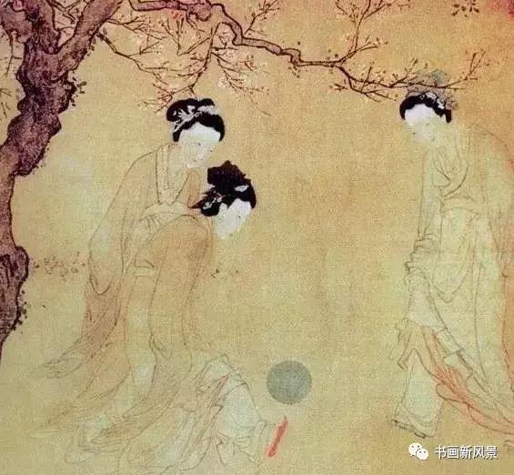 国画里的清明,清明时节传统习俗的画