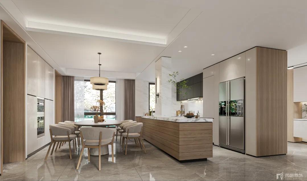 金色宝坻500m²|淡薄随性,在闲寂质朴的空间中领略岁月的沉静逸趣