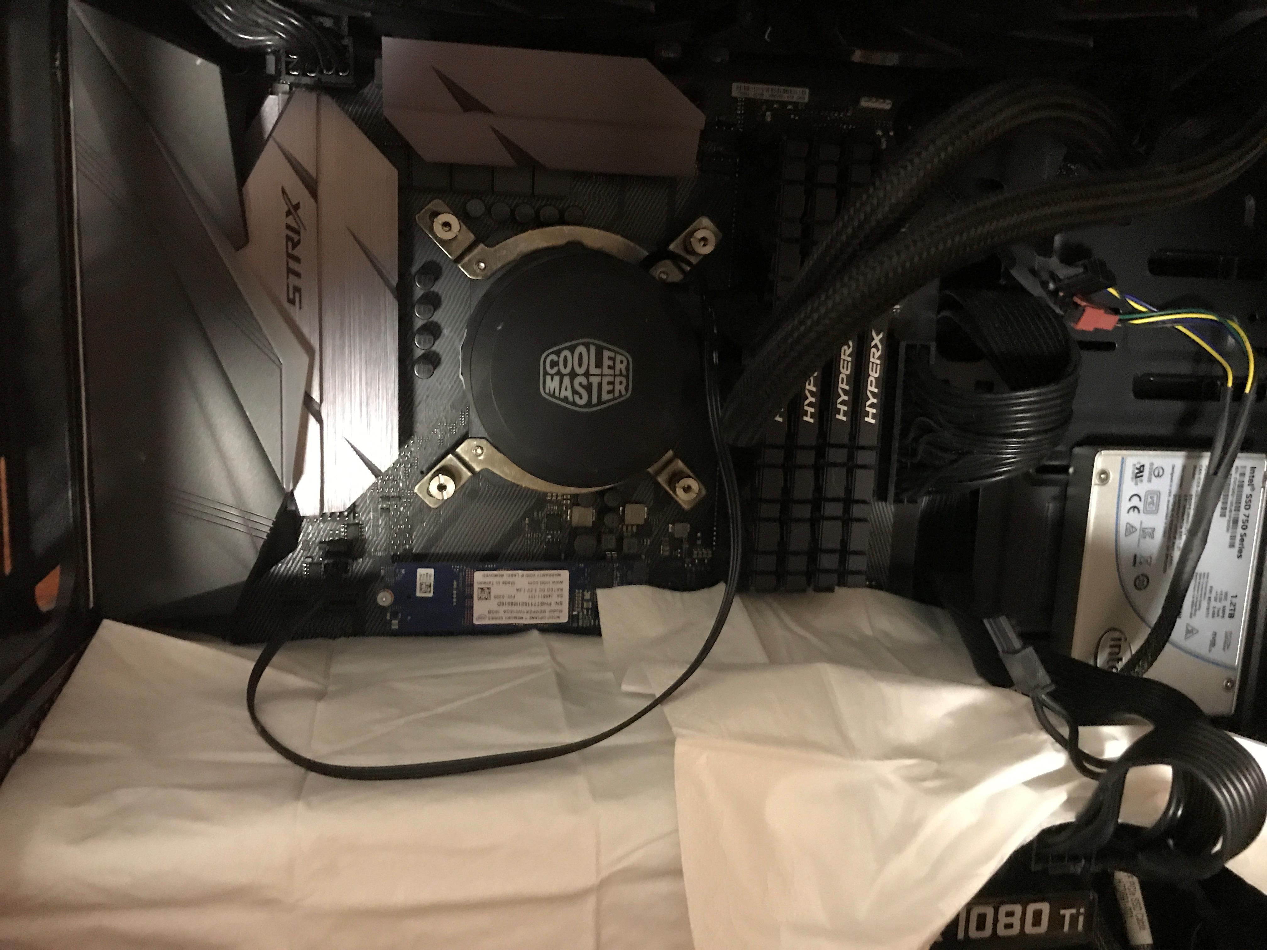 显卡水冷散热器漏水,电脑水冷散热器漏水