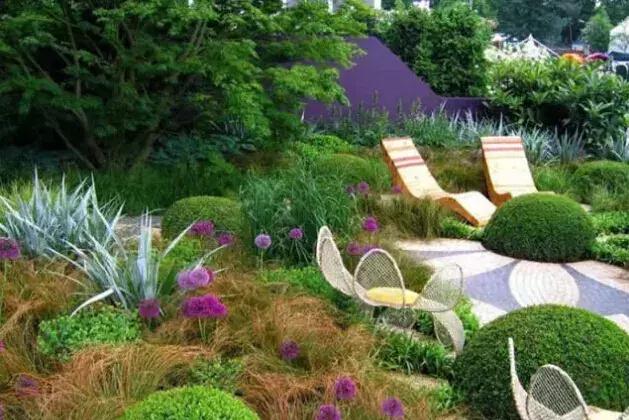 园林景观设计花境,园林景观设计庭院