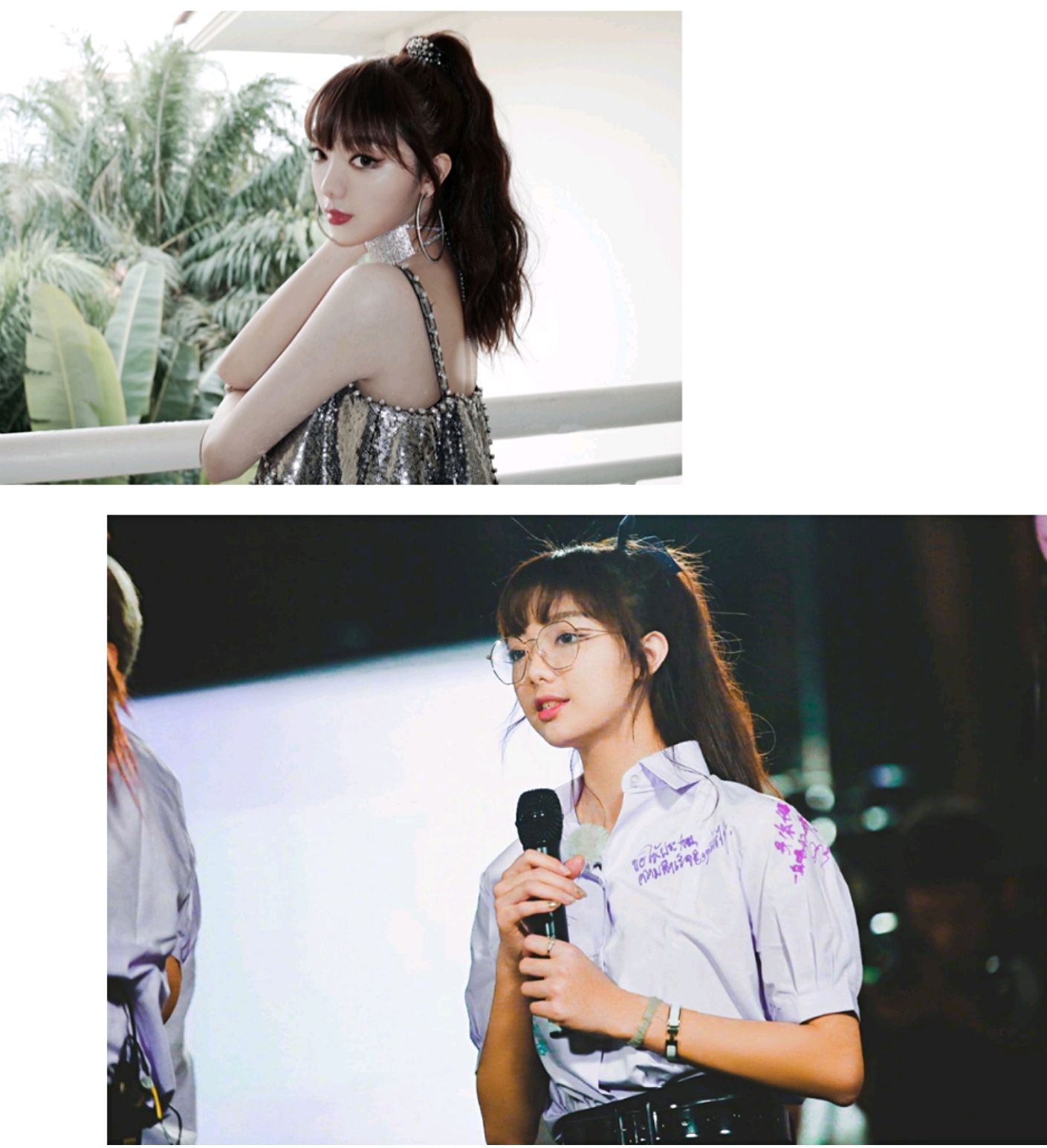 火箭少女高颜值,火箭少女全员白衣服