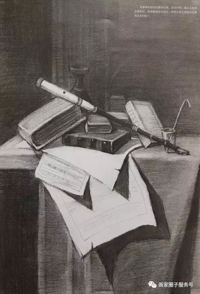 清华大学美术学院设计素描高分卷,清华学生校考素描作品