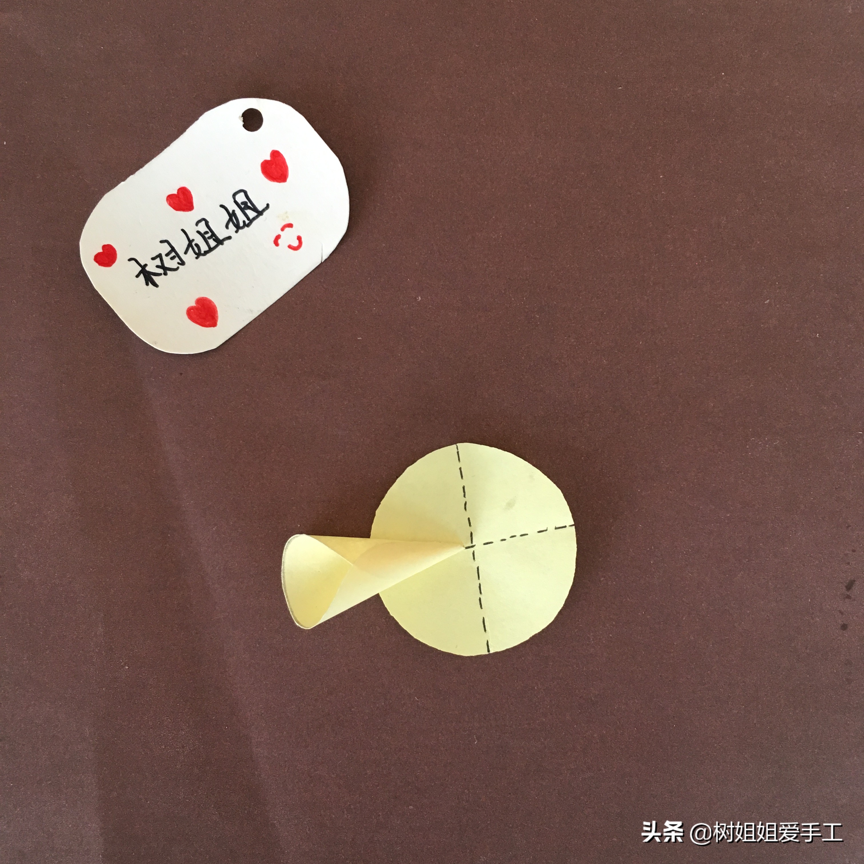 花朵盆栽折纸,折纸小花微盆景