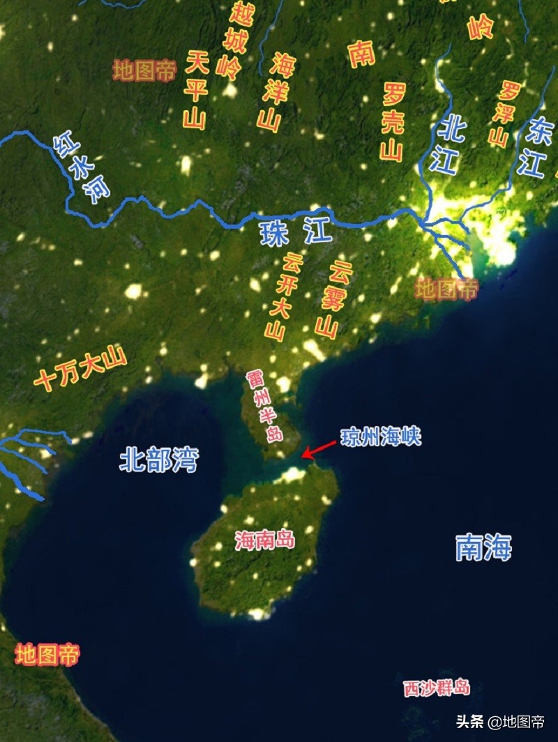 海南岛的三条国道,海南岛的三条线怎么划分的