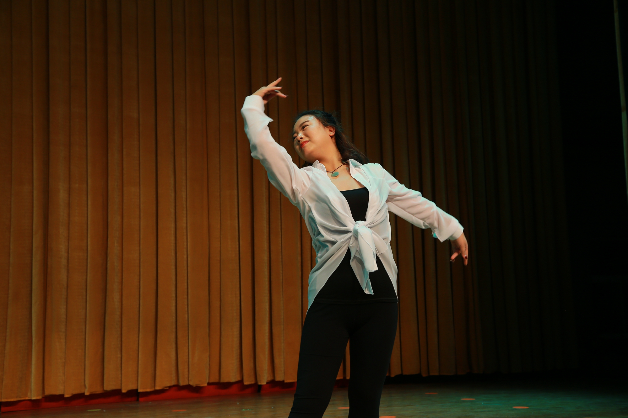 金鸡艺术《舞动人生梦想起航》专场晚会在青少年活动中心演出