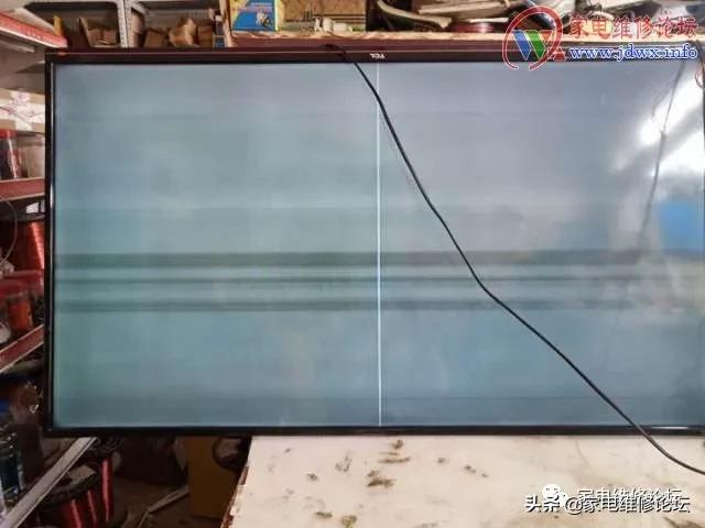 tcl电视l48f3320-3d出现横向花屏,王牌l48f3320-3d怎么连接网络