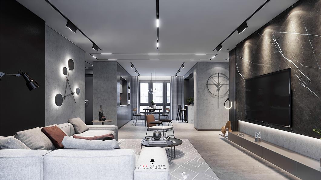 设计师用草图大师渲染,给设计师出效果图