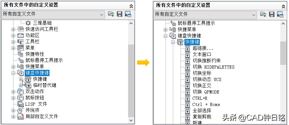 AUTOCAD快捷键一览表,autocad如何更改快捷键