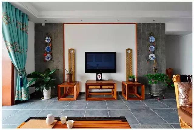 16年流行电视背景墙,新中式电视背景墙装修效果图大全