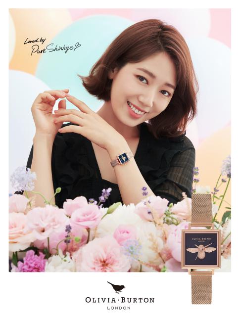英国手表oliviaburton,朴信惠代言手表品牌