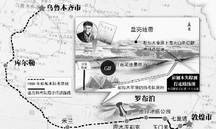 彭加木失踪之谜文字版,罗布泊彭加木未解之谜下集