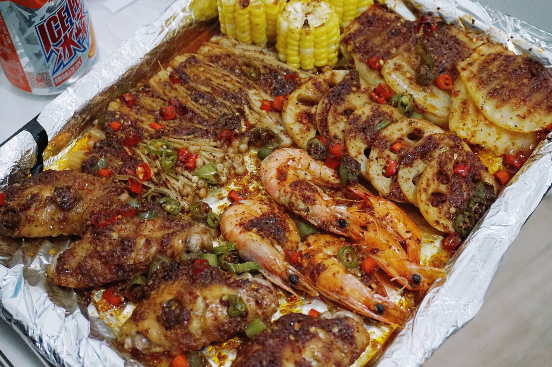 在家也能做烧烤店的美食,在家也能吃烧烤烤箱版