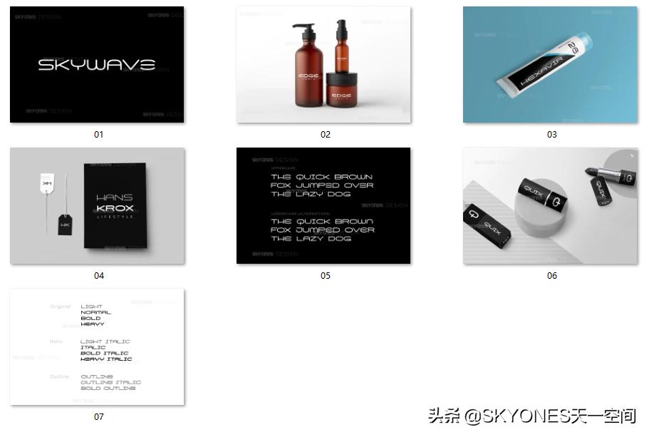 具有艺术感的英文字体推荐,独特的英文字体设计