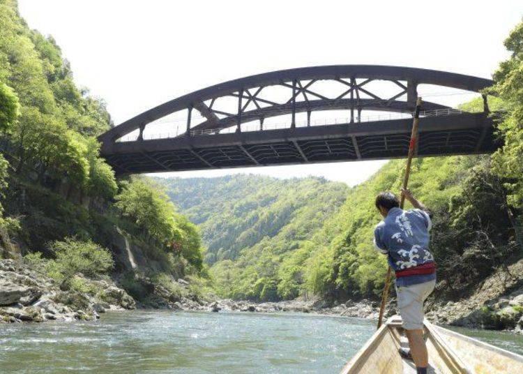 京都保津川,日本京都游船