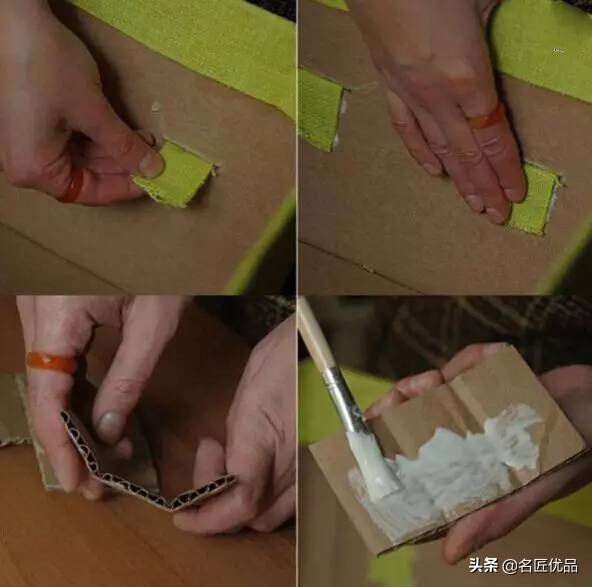 废旧纸箱制作小屋教程,手工老师做的东西