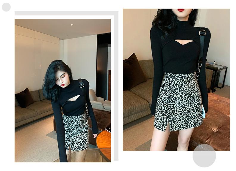 袖套毛衣时尚,最近很火的袖套毛衣蓝色