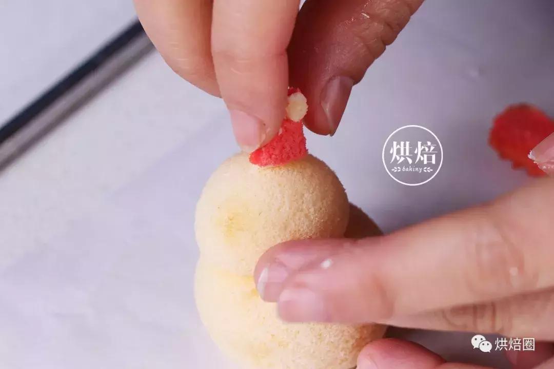 雪人蛋壳戚风,雪人蛋壳戚风教学