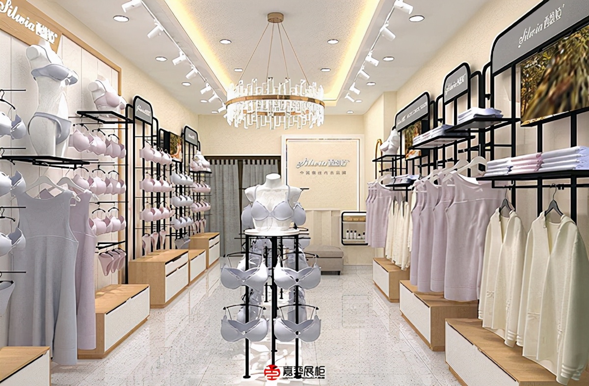 商场内衣展柜设计分享-定制攻略