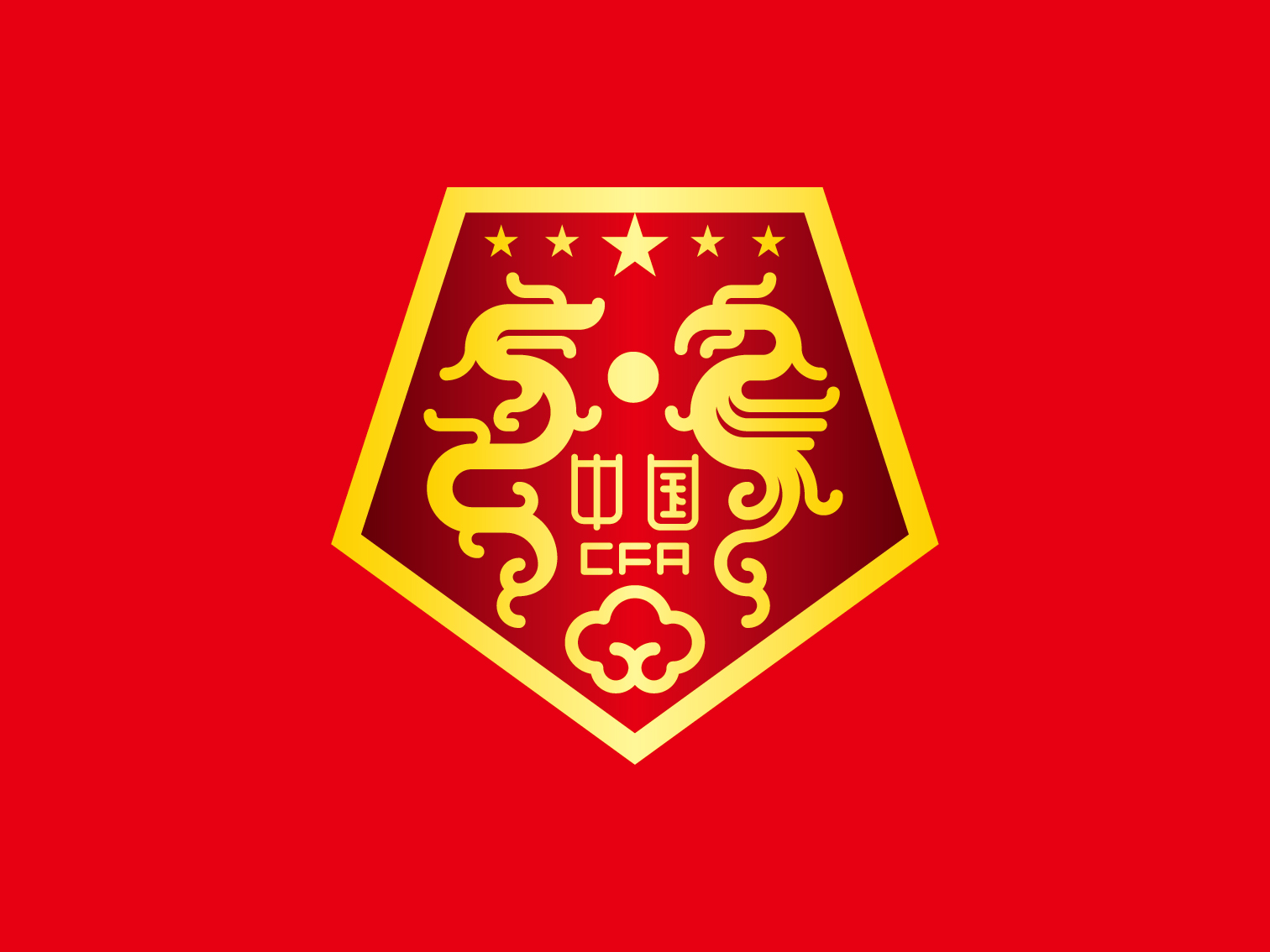 中国国家足球队logo,设计足球队的logo