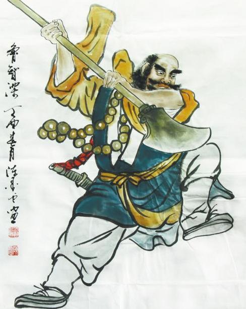 只有鲁智深称得上好汉,鲁智深万人敌