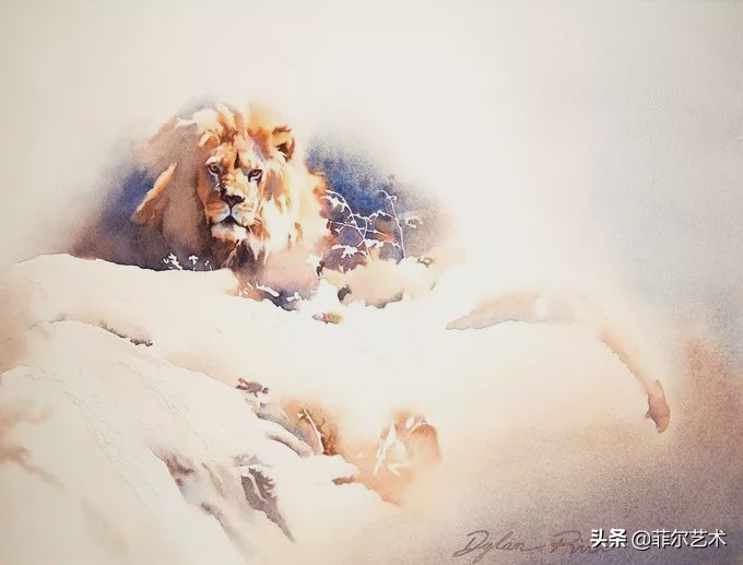 皮尔斯水彩画欣赏 (迪伦斯科特皮尔斯水彩作品欣赏)