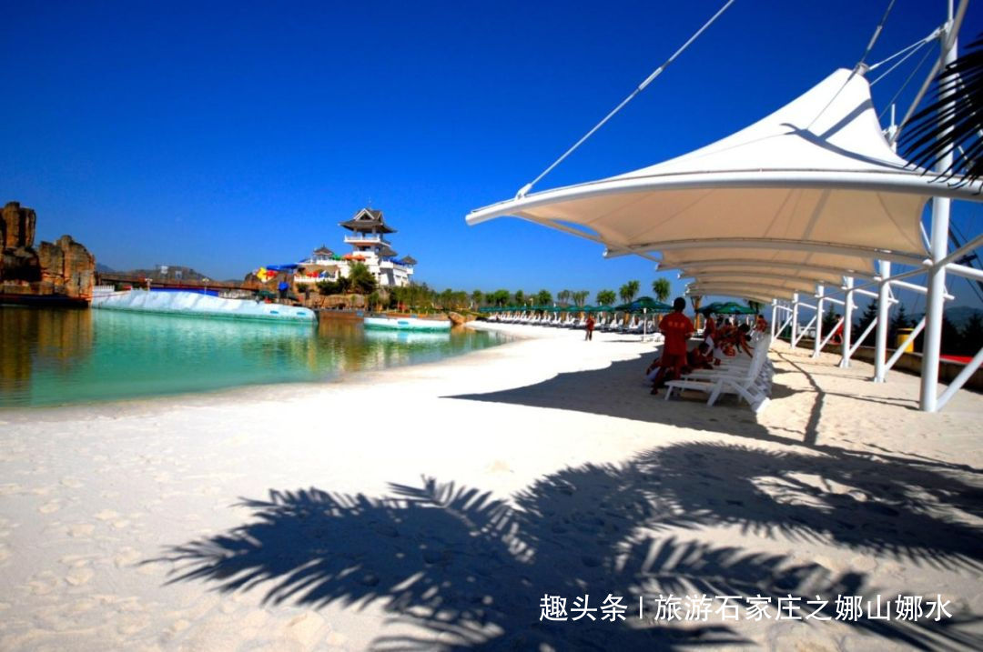 白鹿温泉水上乐园一日游,白鹿温泉加勒比海滩水上乐园团购