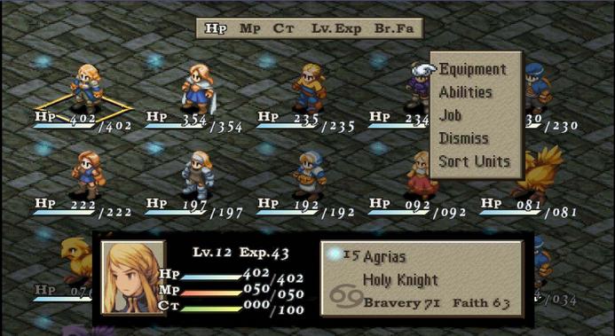 从FFT到幻影战争，从头细看SE战棋版最终幻想的前世今生