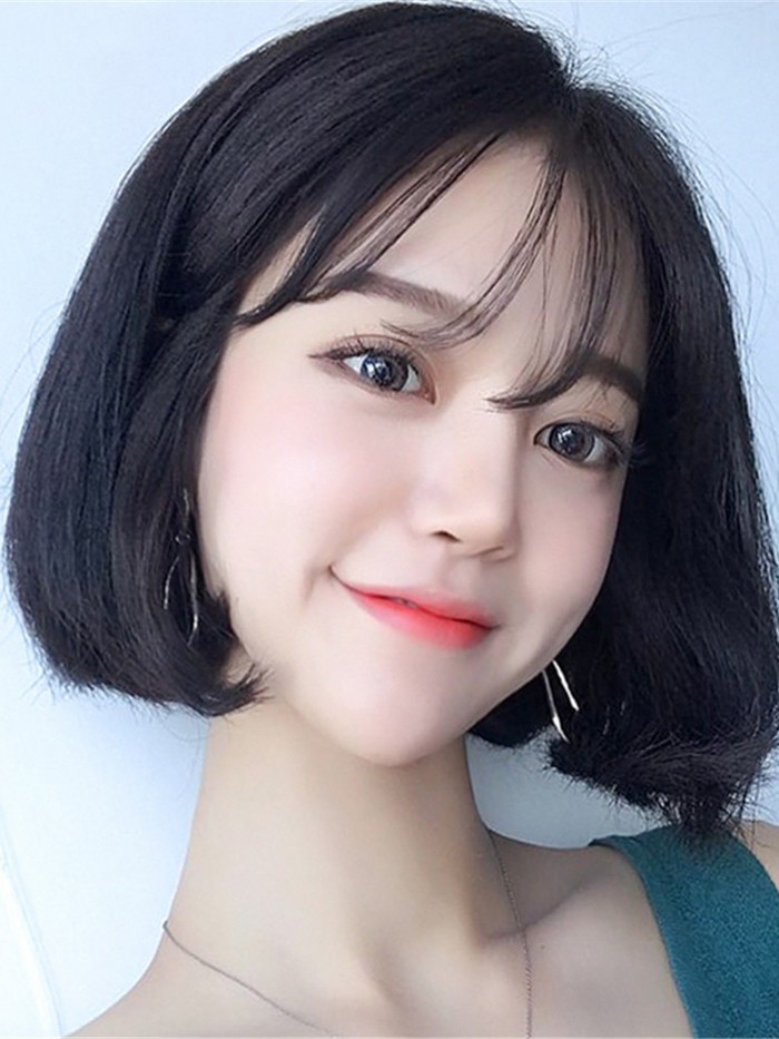 圆脸适合的短发显脸小发型图片,圆脸显脸小发型女短发