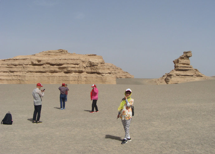 敦煌雅丹魔鬼城景观,大西北七彩丹霞地貌风景绝美震撼