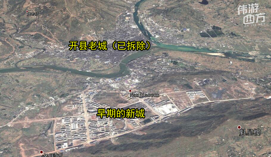 开州县城有多长多宽,开州距离重庆主城区多少公里