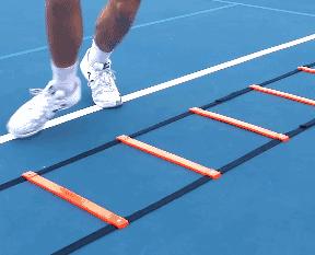 羽毛球魔鬼移动,羽毛球米字步法口诀