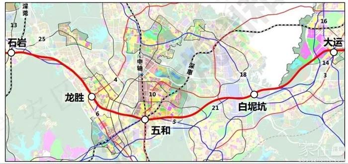 坂田重大规划33号线,坂田岗头地铁规划
