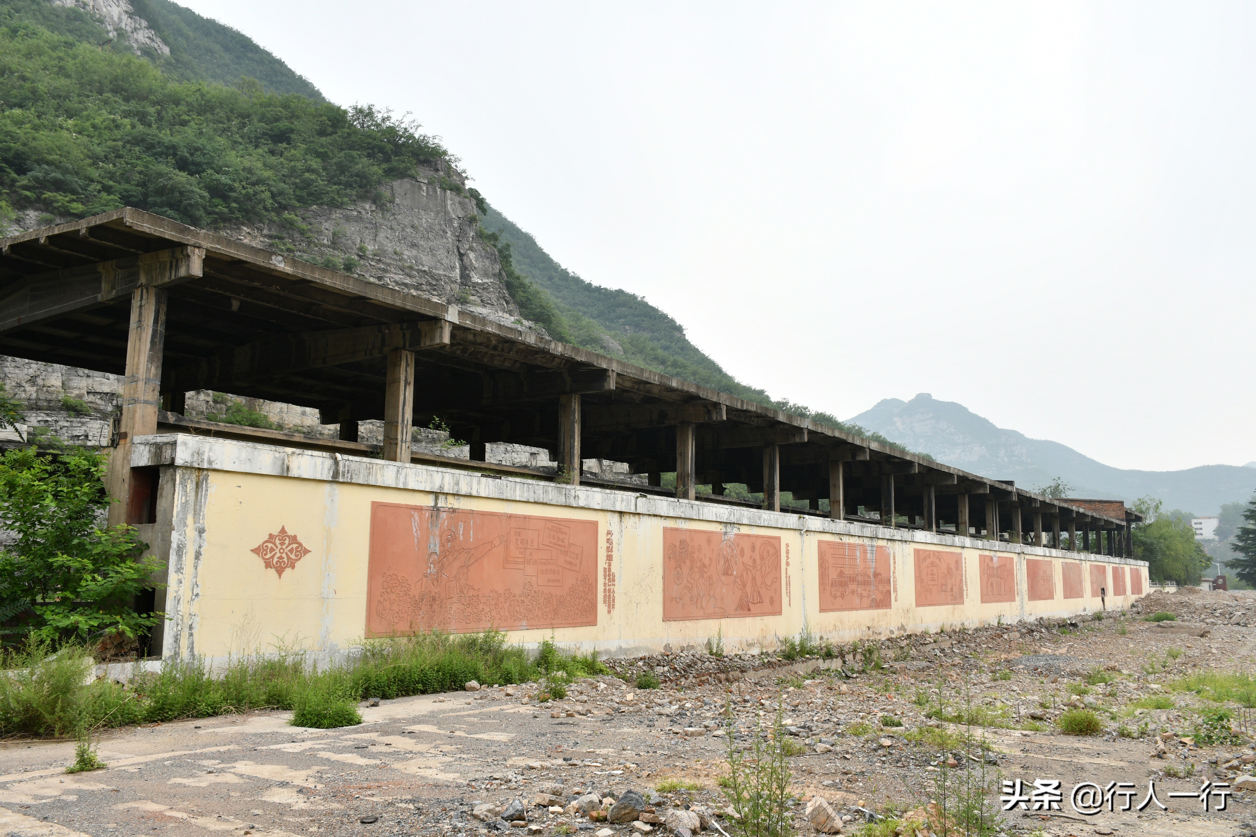焦作太行深山里废弃的小香港,太行山丹河电厂