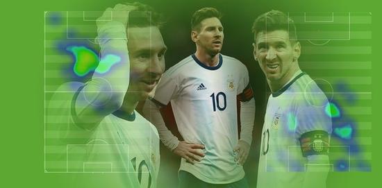 梅西低头看球过人,梅西望姆兴叹