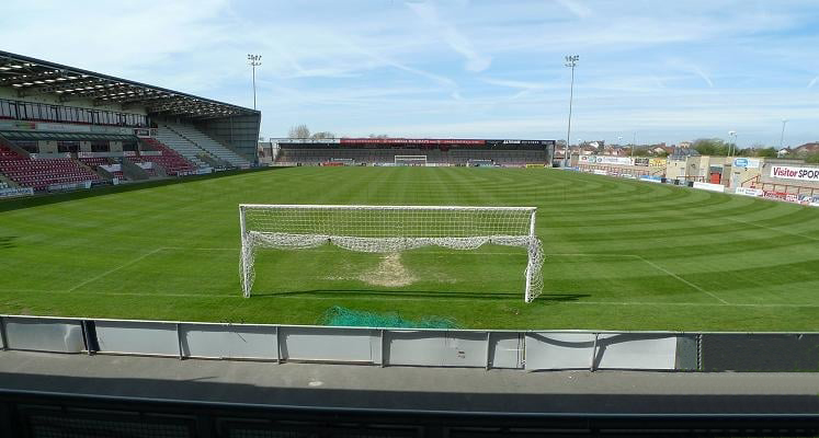 英乙各队球场,英甲联赛球场