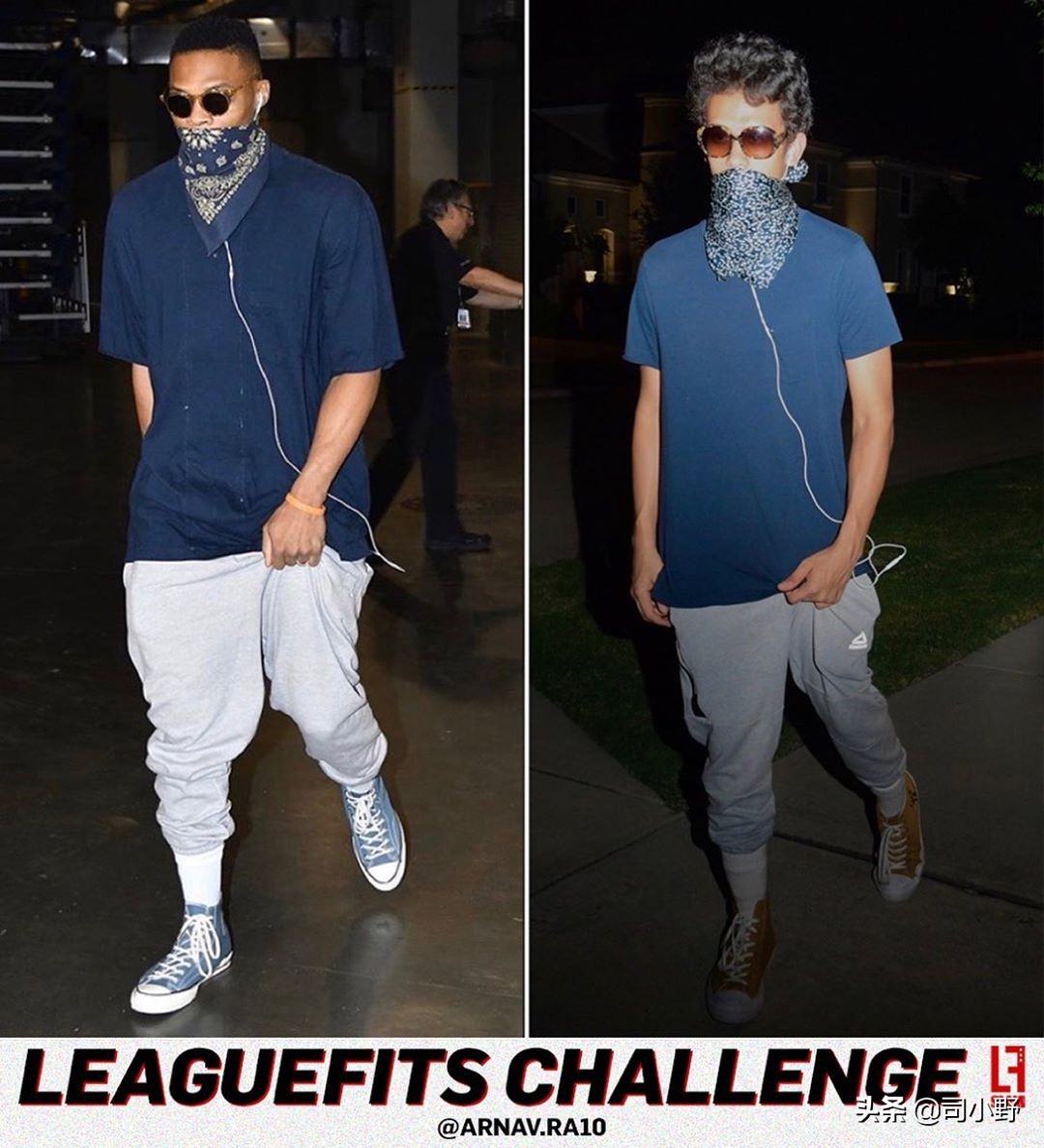 nba球星模仿秀,nba球星入场潮装模仿