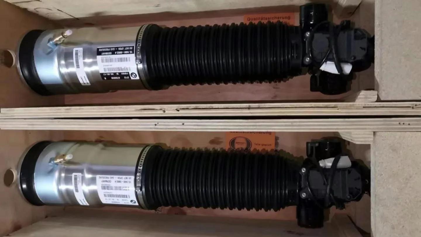 宝马e66后减震下沉,宝马后减震怎么检测漏气