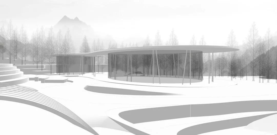 消隐在自然山水之中的四季花房——青岛万科·四季草堂