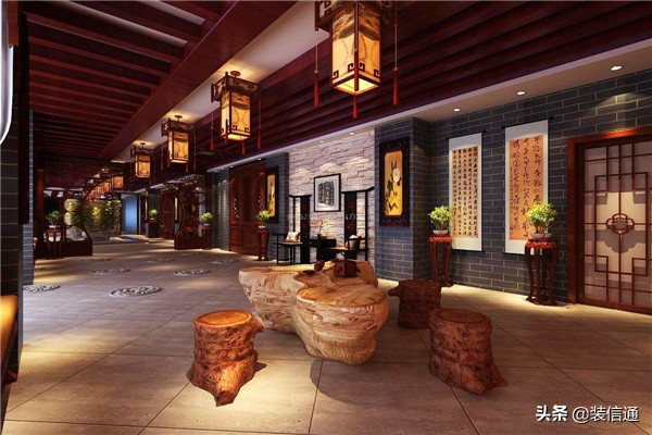 成都茶楼现代轻奢装修风格,成都茶楼大厅装修风格