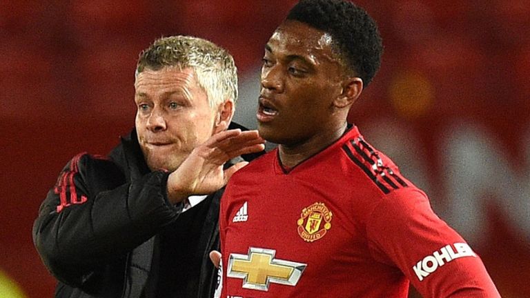 马夏尔防线曼联,马夏尔霸气射门