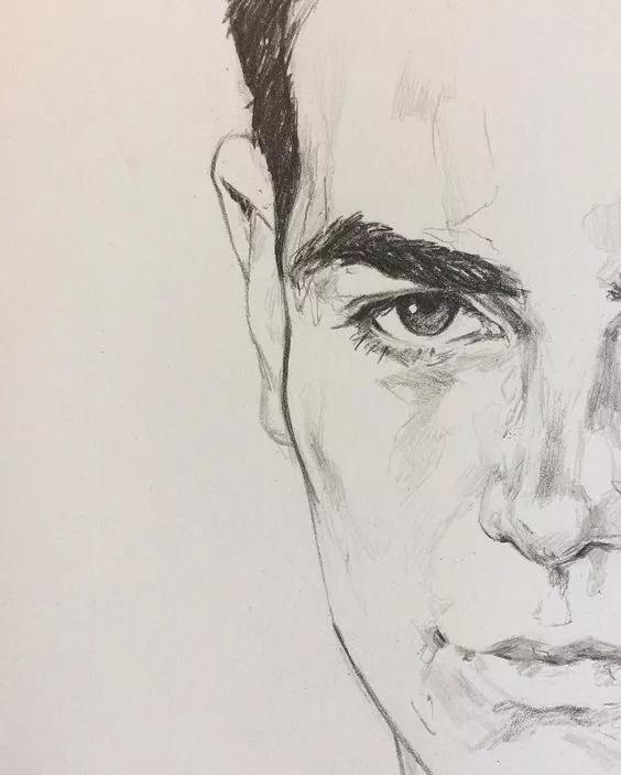 人像速写的简单画法,插画欣赏各种人物的手绘速写