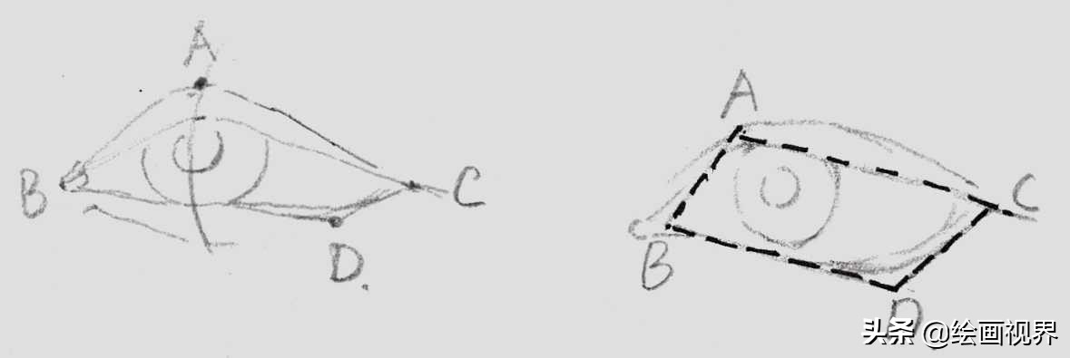 初学者画眼睛的步骤图简单,一步一步教你画眼睛初学者